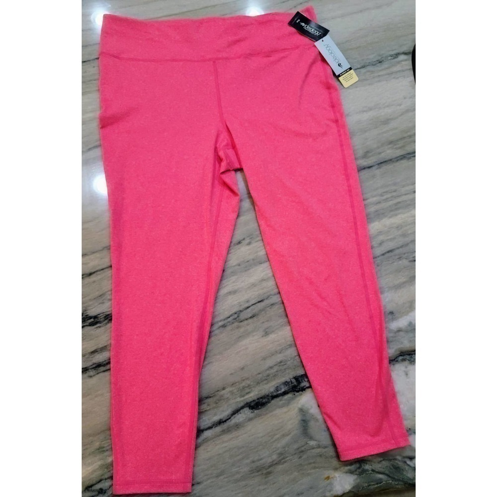 Ideology Flamenco Pink Plus Size 1X Leggings - Picture 9 of 9